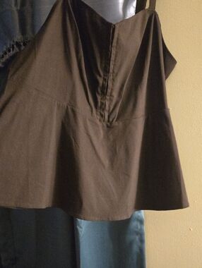 torrid Black Peplum Cami Top